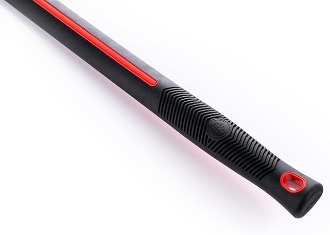 Detail Factory - Fender Well Brush - Ergonomic ProGrip Handle, Stiff Synthetic Bristles, Ergonomic Design, Clean Your Wheel Wells with Ease - Red