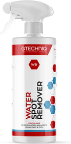 Gtechniq W9 Water Spot Remover for Cars, 17 fl oz | Advanced Solution Easily Removes Stubborn Water and Silica Spots from Bodywork, Suitable for Glass, All Paint Types and Vinyl