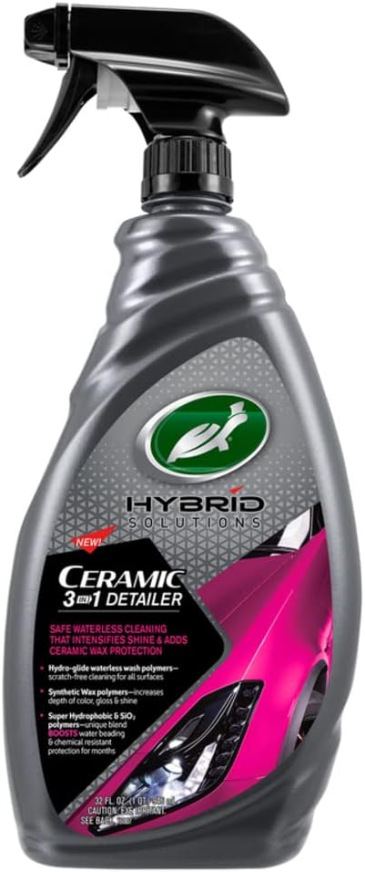 Turtle Wax Hybrid Solutions Ceramic 3-in-1 Detailer 32 oz. - Case of: 6;6