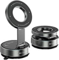 Car Phone Holder for Magsafe,360°Nano Gel Vacuum Magnetic Phone Holders for Your Car,[108+LBS Suction & 2800 gf Magnetic] Perfect for iPhone 17/Air/16/15/14/13/12 pro,Android