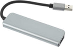 USB Hub Splitter USB Expander for Laptop Compact Design with Fast Data Transfer up to Compatible with Keyboards Mice and More