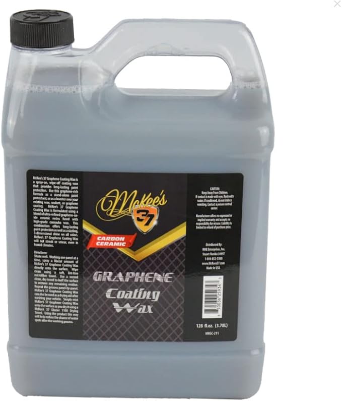 McKee's 37 Graphene Coating Wax (High Gloss Protective Coating for Slick Finish)