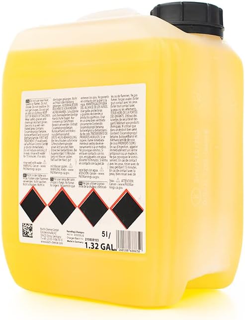 KOCHCHEMIE - NanoMagic Shampoo - Auto Soap with Gloss Cleaning, Water-Repellent, Nano Shampoo Layer With Built-In Sealant (5 Liters)