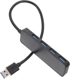 Gadpiparty USB Hub Port Data Splitter Ultra-Slim Expansion Adapter for Laptop and Computer High-Speed Transfer USB Expander for Easy Device Connectivity