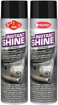 SW936 Aerosol Instant Shine Vinyl Cleaner and Protectant, 11 oz, (2 Pack)