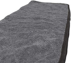 The Rag Company - Double Twistress (2-Pack) Professional Korean 70/30 Blend, Twist Loop Microfiber Drying Towels Car Detailing, Lint-Free, Streak-Free, Multipurpose Use, 850gsm, 20in x 24in, Grey