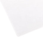 The Rag Company - Ultra Rip N' Rag XL Premium Reusable Pearl-Weave Microfiber Towels for Coatings, Glass, Detailing, Home, RV and More - 50 Count - Quality 70/30 Blend - 280gsm 16" x 16" - White
