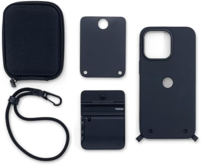 FJORDEN Pro Bundle for iPhone 15 Pro Max - Includes Fjorden Camera Grip, MagSafe iPhone Case, Wrist Strap & Carry Case - Shoot Like A Pro with Your iPhone