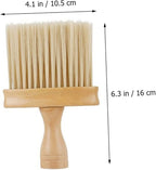 Healifty 5pcs Wooden Handle Dust Brush Car Air Vent Cleaner Electric Duster Detailing Tool Kit