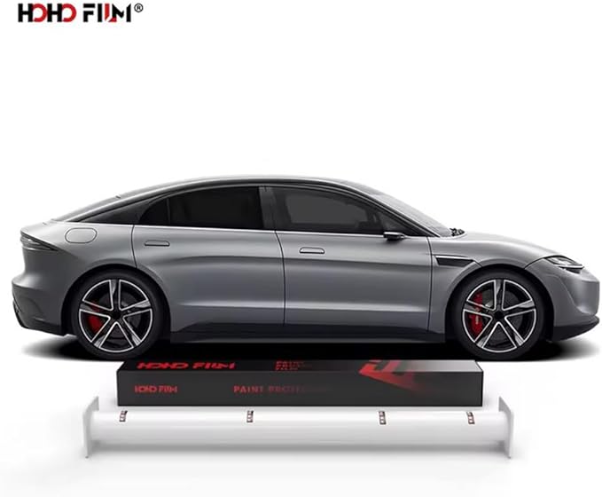HOHOFILM TPU PPF Hydrophobic Clear Paint Protection Film Self Healing Car Clear Glossy Wrap Film (Matte, 60"X78")