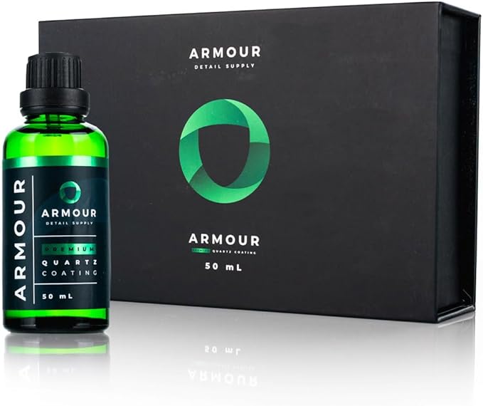 Armour Detail Supply - Armour Quartz Coating - Chemical & Scratch Resistant Coating for Cars, Chrome & Plastic Trim - 50ml