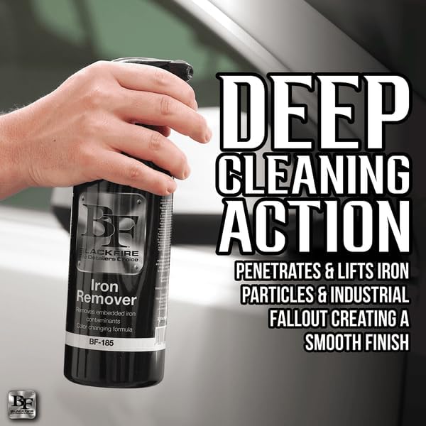 Blackfire Iron Remover | High-Strength Contaminant Cleaner for Paint and Wheels | Dissolves Iron Particles and Brake Dust Without Scratching | Safe and Easy to Use | BF-185-128 | 128oz