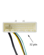 UX-NI006 Backup Camera Retention Wire Harness Compatible with Nissan Frontier Altima Murano Rogue Titan Juke Sentra Cube Quest Leaf Car Audio & Video Input Adapters Includes 12v to 6v Converter