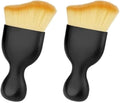 Car Wash Care Detailing Brush Set For Cleaning Wheels Dashboards Vents And More Car Cleaning Brushes Car Accessories(Gloss black)