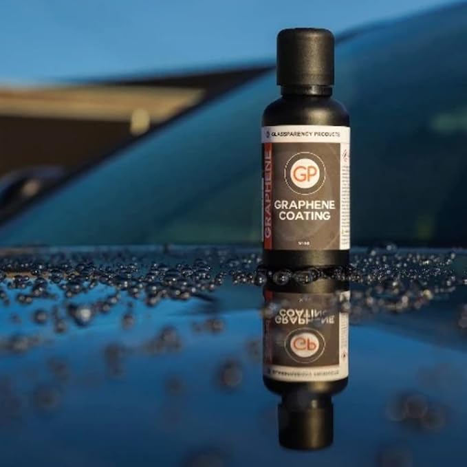 GlassParency Graphene Coating for Cars (50mL) | 9H Graphene Coating | 5+ Years Protection | Ultra-Hydrophobic Shine