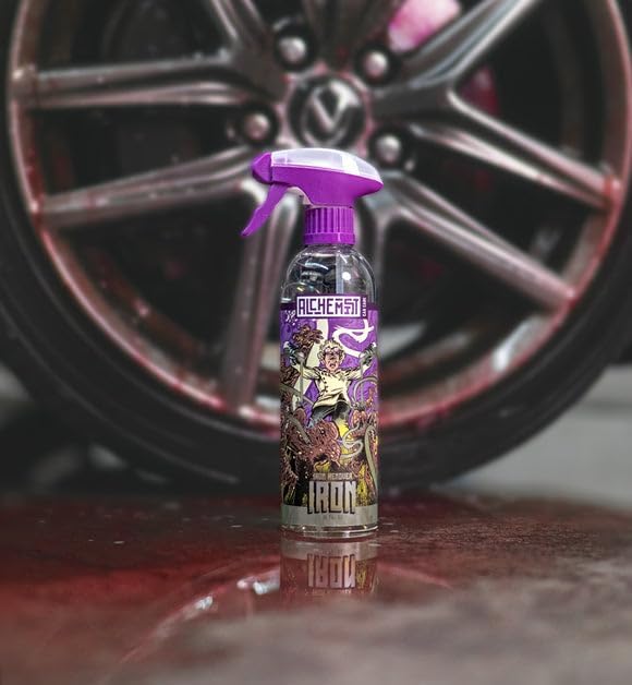 Alchemist Iron Fallout Remover | pH-Neutral Iron Remover for Car Paint, Wheels & Brake Dust | Iron Decon Spray Safe on Paint, Wheels & Coatings | 16 oz