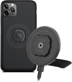 Quad Lock Adhesive Dashboard/Console Car Phone Holder Kit with MAG Wireless Charging Head V2 and MAG Phone Case for iPhone 11 Pro Max