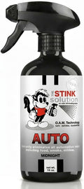 The Stink Solution Car Deodorizer Odor Eliminator For Strong Odor: Quickly Banish Smoke, Pet, Food, Body Odor, & Other Foul Smells! Safe Car Freshener for Seats & More! - 1 16 oz Bottle Midnight