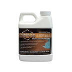 Armor AG Brown Seal - Brown Tinted High Gloss Solvent Based Acrylic Concrete Sealer and Cure and Seal - 16 Ounce Sample