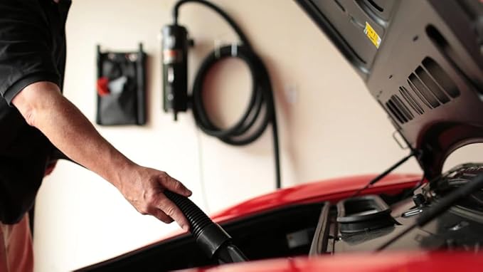 MetroVac Vac N Blo VNB-94BD - 4.0 Peak HP Car Vacuum & Blower, All-Steel Construction, Versatile Automotive Detailing Tool with Attachments, MagicAir Inflator Included