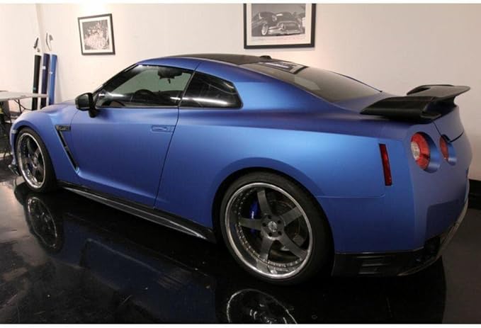 3M Car Wrap Roll 2080 Matte Blue Metallic | M227 | (5ft x 10ft (50 Sq/ft)) | Automotive Vinyl Wrap for Cars - Car Interior Wrap & Exterior | w/Free Instawraps Pro Glove
