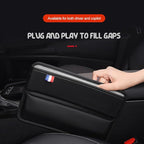 ASUBHA Car Seat Gap Filler Organizer, Car Seat Storage, Center Console Organizer with Card Slots, Automotive Interior Accessories in Between Cars Seat Catcher for Phone, Keys and Small Items