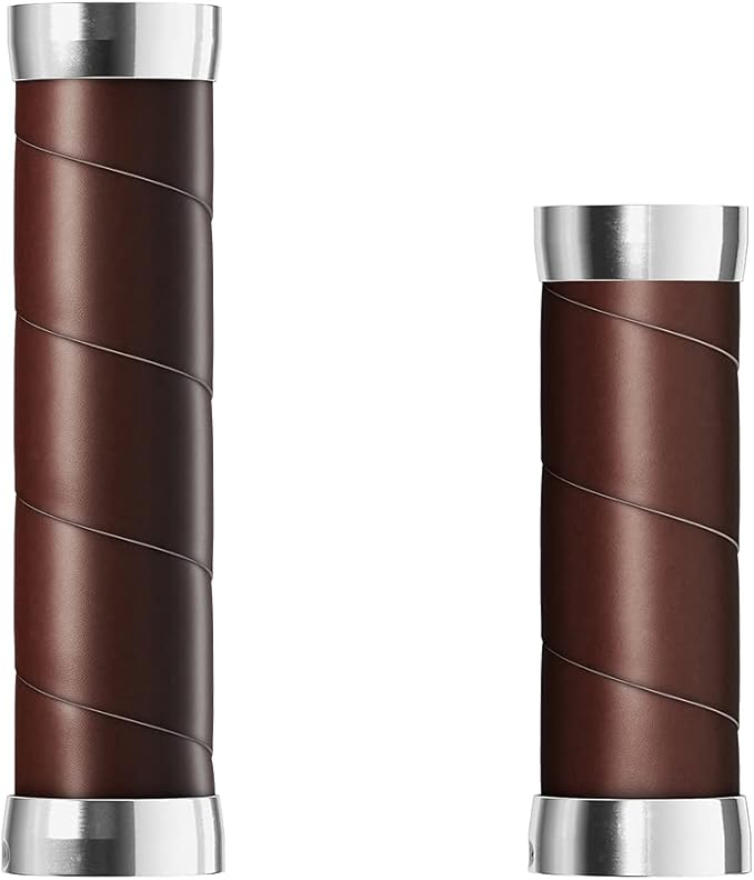 Brooks England Slender Leather Grips