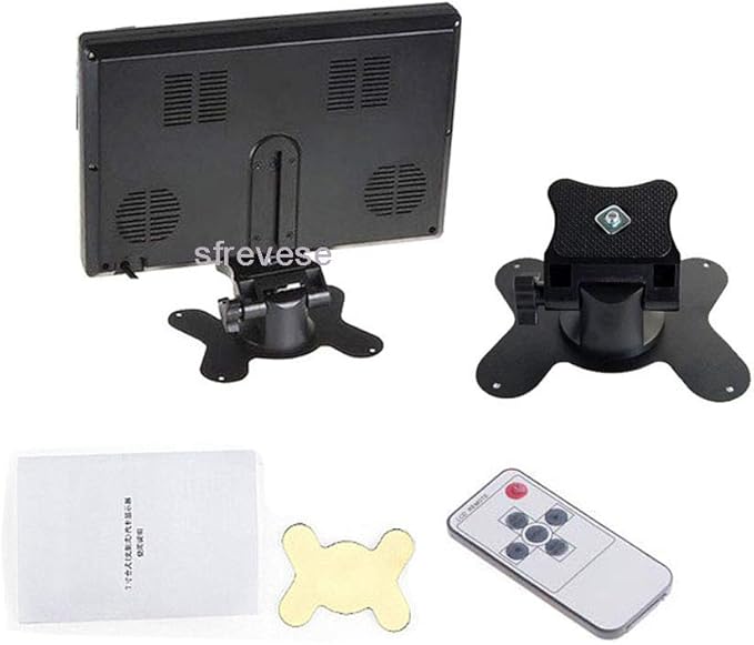 Vehicle Backup Camera and 9 inch Screen Monitor Kit + IR Night Vision Reverse Rear View Parking Camera System with 4 Pin 15m Cable for Bus RV Truck Trailer Camper Motorhome