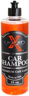 Liquid X Car Shampoo - Ultra Sudsy Car Wash, pH Neutral Formula for Safe Washing - Highly Concentrated Ultra Foam (16 oz)