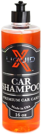 Liquid X Car Shampoo - Ultra Sudsy Car Wash, pH Neutral Formula for Safe Washing - Highly Concentrated Ultra Foam (16 oz)