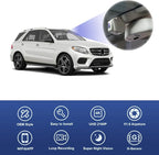 Fitcamx 4K Dash Cam Suitable for Mercedes-Benz GLE GLS 2016-2019 (Model A) W166 X166, Integrated OEM Style, UHD 2160P Video, Loop Recording, Built-in WiFi & APP, G-Sensor, Easy to Install, 64GB Card