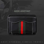 Car Side Pocket Organizer, Auto Seat Pockets PU Leather Pen Phone Holder Tray Pouch Used for Car Door, Window, Console, Seat -Fits to Organize Document, Registration, Notepad, Gadgets, Pen