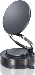 Clearance MagSafe Car Phone Holder, Strong Magnetic Suction Cup Mount 360° Rotation Adjustable, Dashboard Windshield Mirror Car Phone Mount Compatible with iPhone MagSafe & All Android Phones
