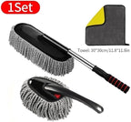 Car Wash Brush Wheel Brush Scrub Brush Soft Bristle Cleaning Brush Vehicle Detailing Tool Paint Protection Truck SUV Auto Care(Gray Set 3pcs)