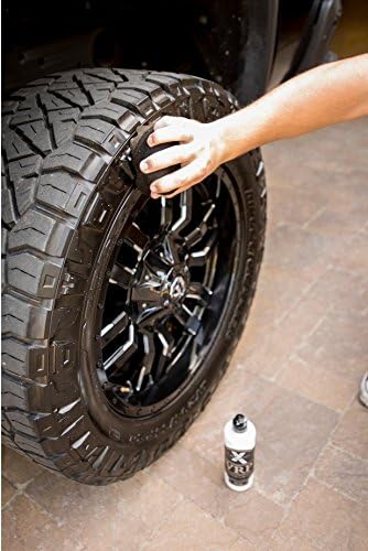 Liquid X R.V.P. - Premium Tire Dressing for any Rubber, Vinyl & Plastic - Leaves a Non Greasy, Satin Finish - Dress All & Add UV Protection (16 oz)