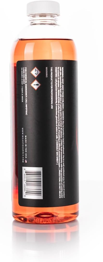 Cherry Suds Car Wash Soap - pH-Balanced Soap Creates Thick Foam in A Bucket; Safe on Waxes, Coatings, and Sealants; High Lubricity; Cherry Scent - 16 oz