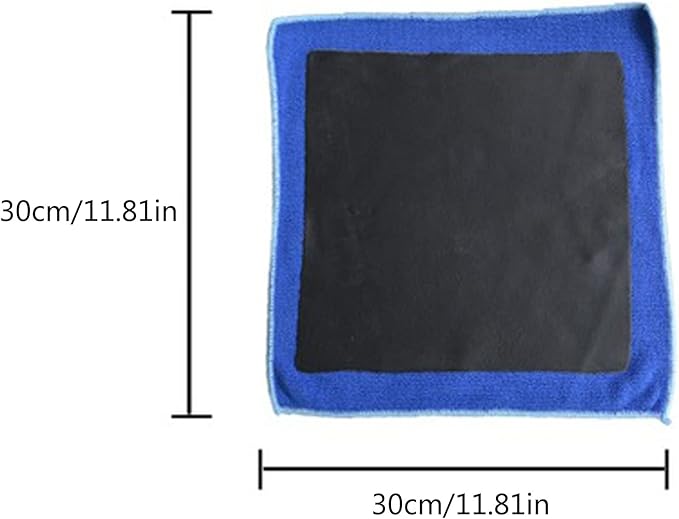 Clay Towel Fine Grade Auto Detailing Clay Bar Towel Claying Towel Car Wash Mitt Clay Bar for 11.8x11.8 Inch Clay Towels for Detailing Car Wash Cloth Microfiber Products Cleaning Kit