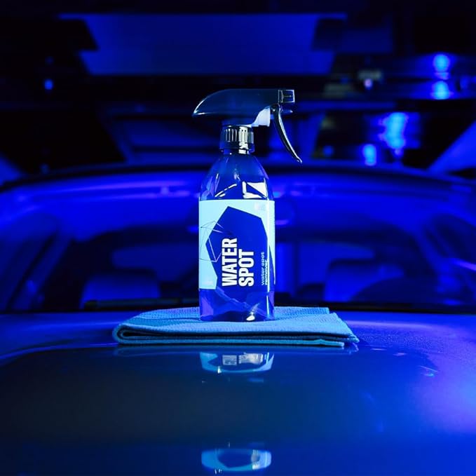 GYEON Water Spot Remover for Paint Safe Use on Ceramic Coating Hard Water Stain Cleaner Mineral Deposit Dissolver Auto Detailing Chemical Protects Finish Enhances Gloss Easy Panel by Panel Application