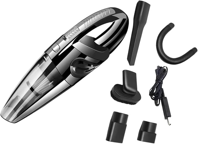 Xrizou Portable Car Vacuum Cleaner, Black