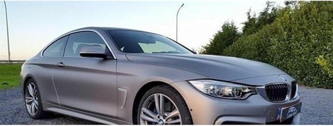 3M Car Wrap Roll 2080 Matte Gray Aluminum | M230 | (5ft x 30ft (150 Sq/ft)) | Automotive Vinyl Wrap for Cars - Car Interior Wrap & Exterior | w/Free Instawraps Pro Glove