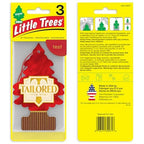 LITTLE TREES Car Air Freshener | Hanging Tree Provides Long Lasting Scent for Auto and Home | Tailored for Him, 24 Air Fresheners