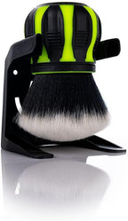 Detail Factory - Curveball XL Synthetic Brush - Ultra Soft Bristles, Comes with Storage Rack, Covers Large Area Inside or Outside Vehicles - Octane Ectoplasm