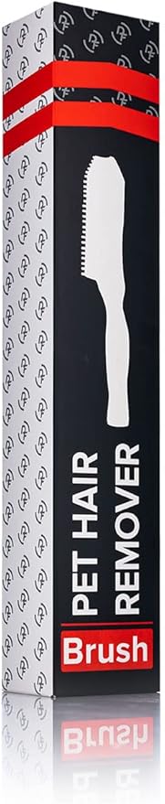 Detail Factory - Pet Hair Brush - Triangular Wedge Tip - Rubber Bristles to Trap and Remove Hair - Metal-Free Design - Rubberized ProGrip Ergonomic Design