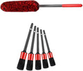 Multifunctional Tire Wheel Detailing Brush Set - Easy Car Wash Tools for Rims and Tires(Medium Brush Set)