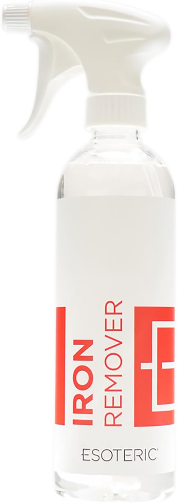 ESOTERIC Iron Remover Decontamination Spray, Easy to Use, Iron Remover Car Detailing Supplies, Activates Red, Less Odor, Removes Iron Brake Fallout, Perfect for Your Car Detailing Kit (16oz)