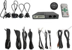 BY-J 360 Degree Bird View Surround System, 1080P Car DVR Recording Panoramic View, All Round Rear View Camera with AI Intelligence, for Car, SUV, Van Vehicles