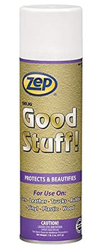 Zep Good Stuff Surface Protectant 18 Ounce - (Case of 12) 912501 - Water-Based Vinyl, Rubber, and Plastic Protectant. for Use On Vehicle Interiors, Luggage, Handbags, Sporting Goods, Rubber Handrails