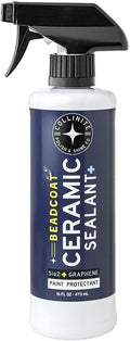 Collinite Beadcoat Ceramic Sealant + Graphene. Slick, High Gloss Shine, Advanced Sio2 Hydrophobics & High Endurance Paint Protection. Fast Spray & Wipe Ceramic Coating Topper for Cars/Trucks(16 fl oz)
