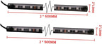 Cabilock Sound Activated Car Light Kit Ambient Lighting for Vehicle Decoration for Parties and Night Driving