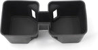 smabee Center Console Cup Holder Insert for 2024 2025 2026 Lexus GX 550 GX550 Accessories Silicone Drink Organizer Interior Black